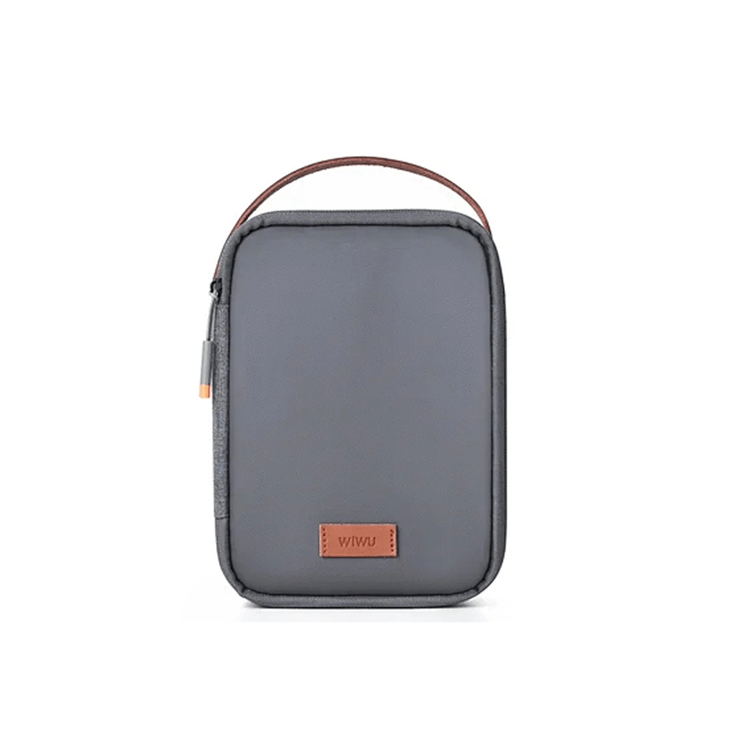Wiwu Minimal Tech Pouch - Grey in Qatar Wiwu Minimal Tech Pouch - Grey in Qatar